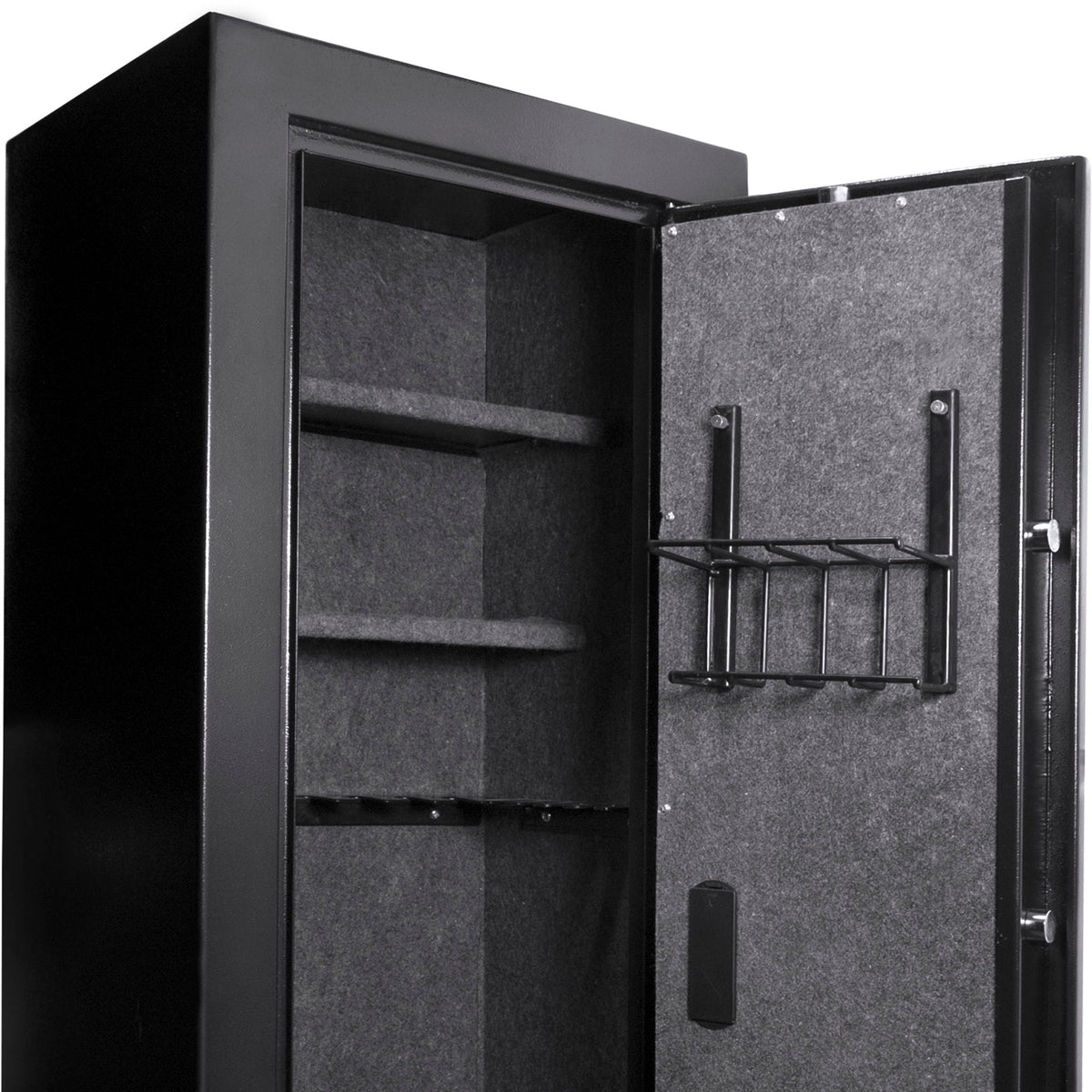 9.33 Cubic Ft Tall Biometric Rifle Safe - Black