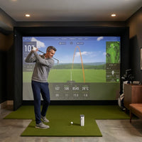 Golf Simulator Built for Precision Training, Doppler Radar Launch Monitor, HD Shot Tracking, 50 Virtual Courses — Lifestyle